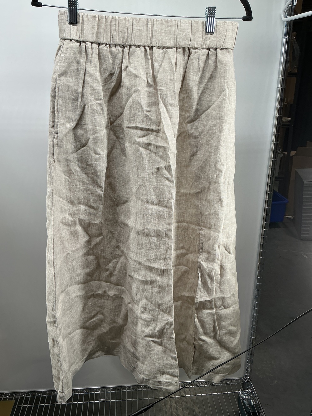100% European Linen Maxi Skirt